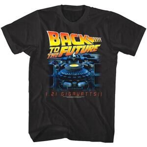 Back Future Digital Flux Capacitor Graphic Unisex T-Shirt